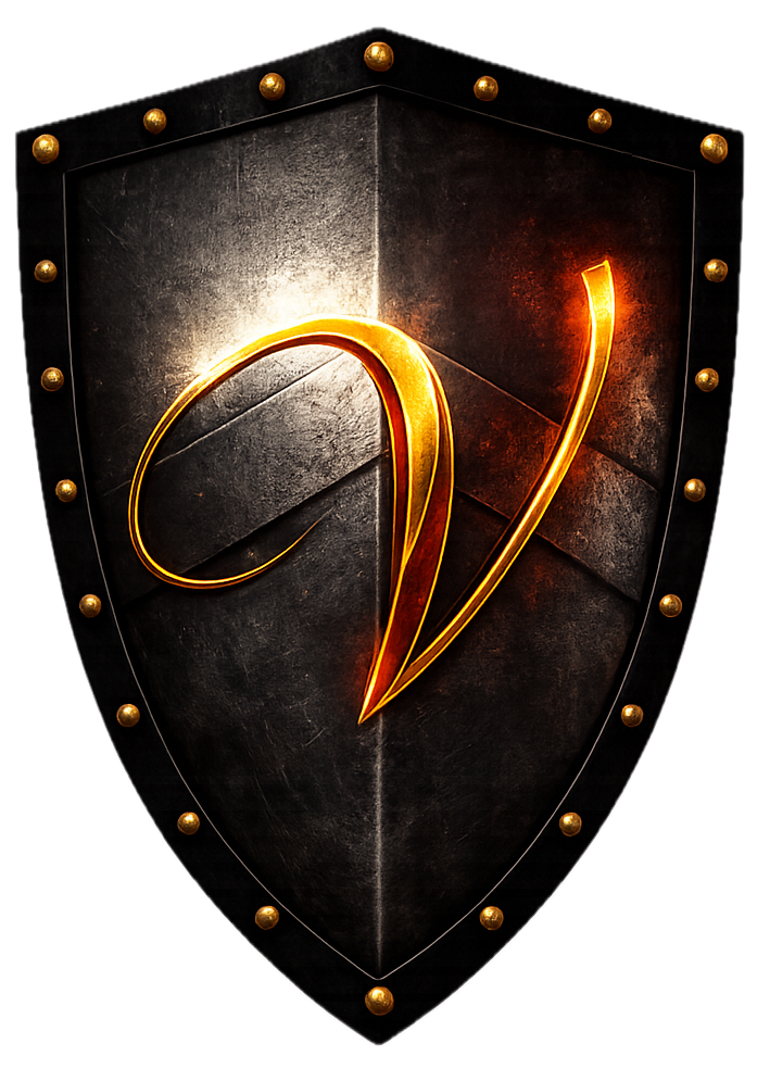Valiant Garage Door shield logo